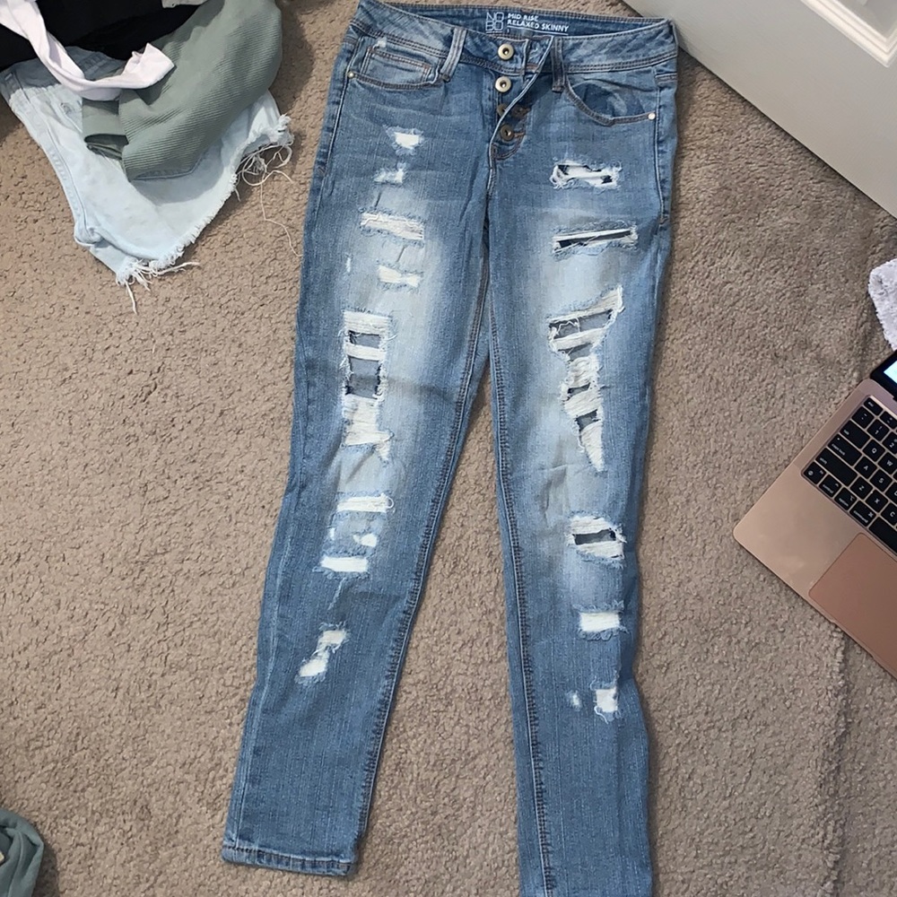 ripped jeans